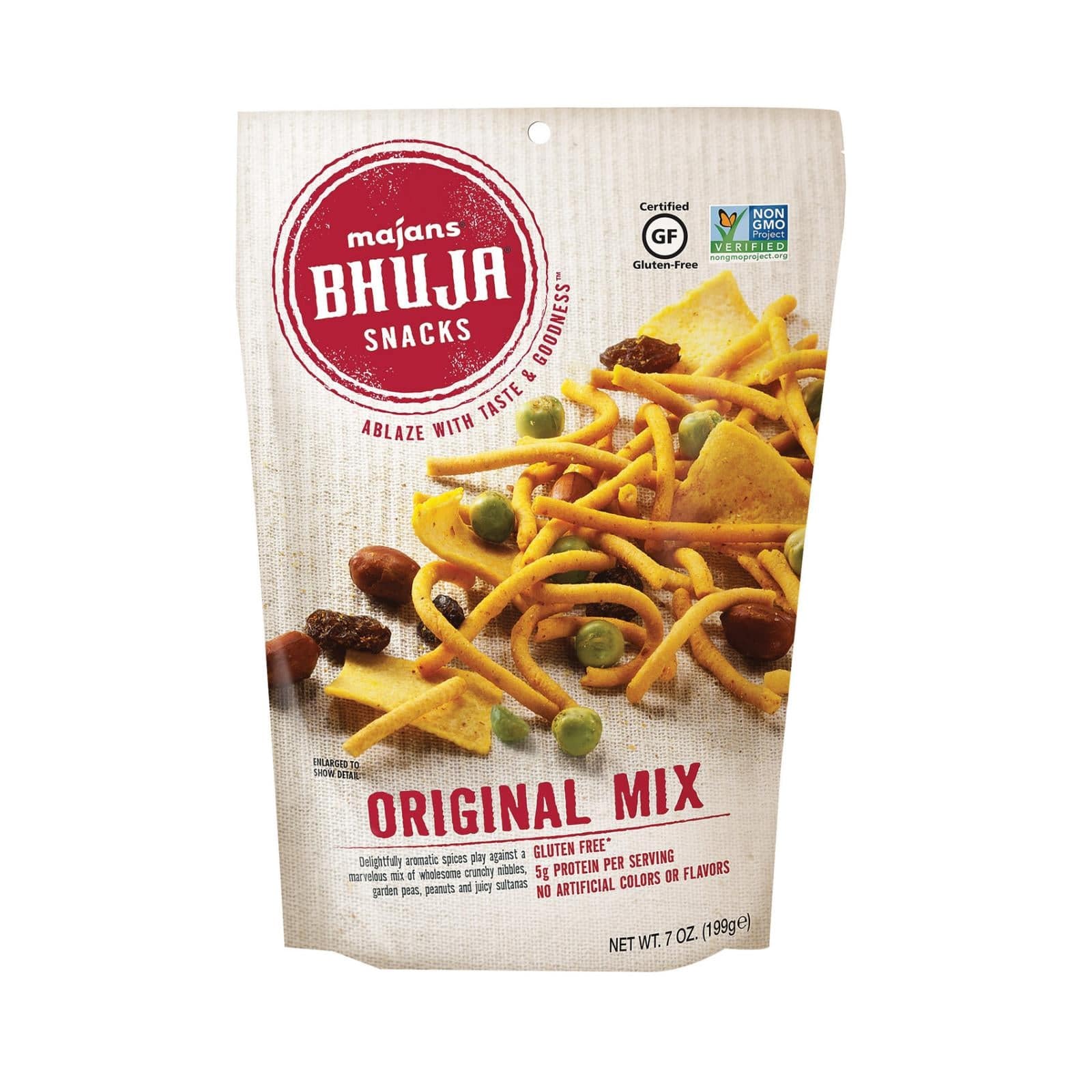 Buy Bhuja Snacks - Original Mix - Case Of 6 - 7 Oz.  at OnlyNaturals.us
