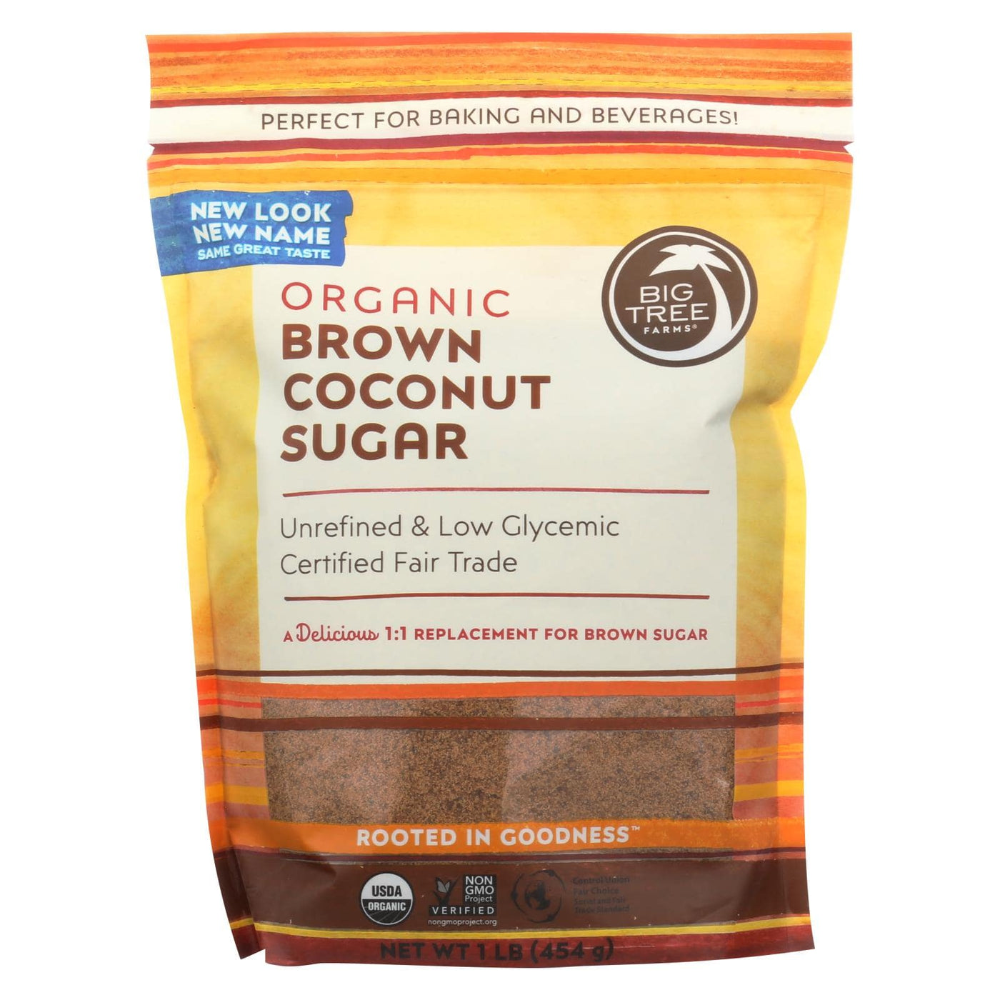 Big Tree Farms Coconut Palm Sugar - Blonde - Case Of 6 - 16 Oz. | OnlyNaturals.us