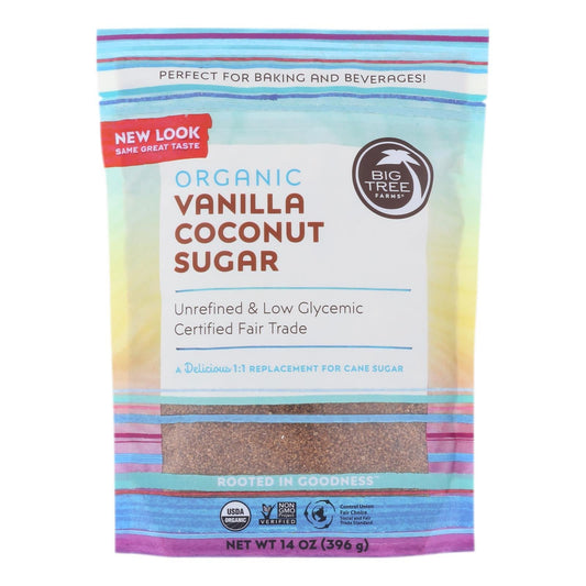 Buy Big Tree Farms Coconut Palm Sugar - Vanilla - Case Of 6 - 14 Oz.  at OnlyNaturals.us