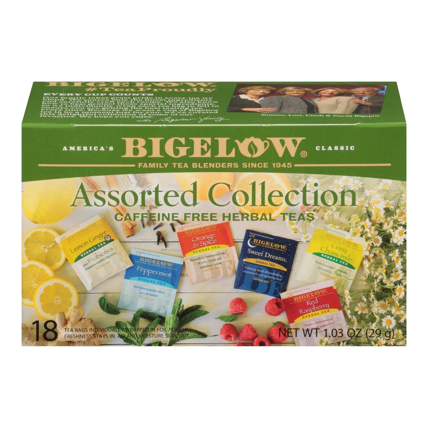 Bigelow Tea Assorted Herb Tea - Case Of 6 - 18 Bag | OnlyNaturals.us
