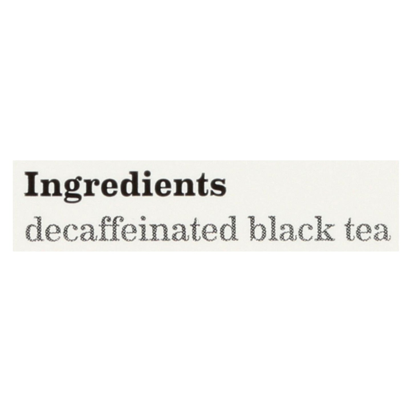 Buy Bigelow Tea English Teatime Decaffeinated Black Tea - Case Of 6 - 20 Bags  at OnlyNaturals.us