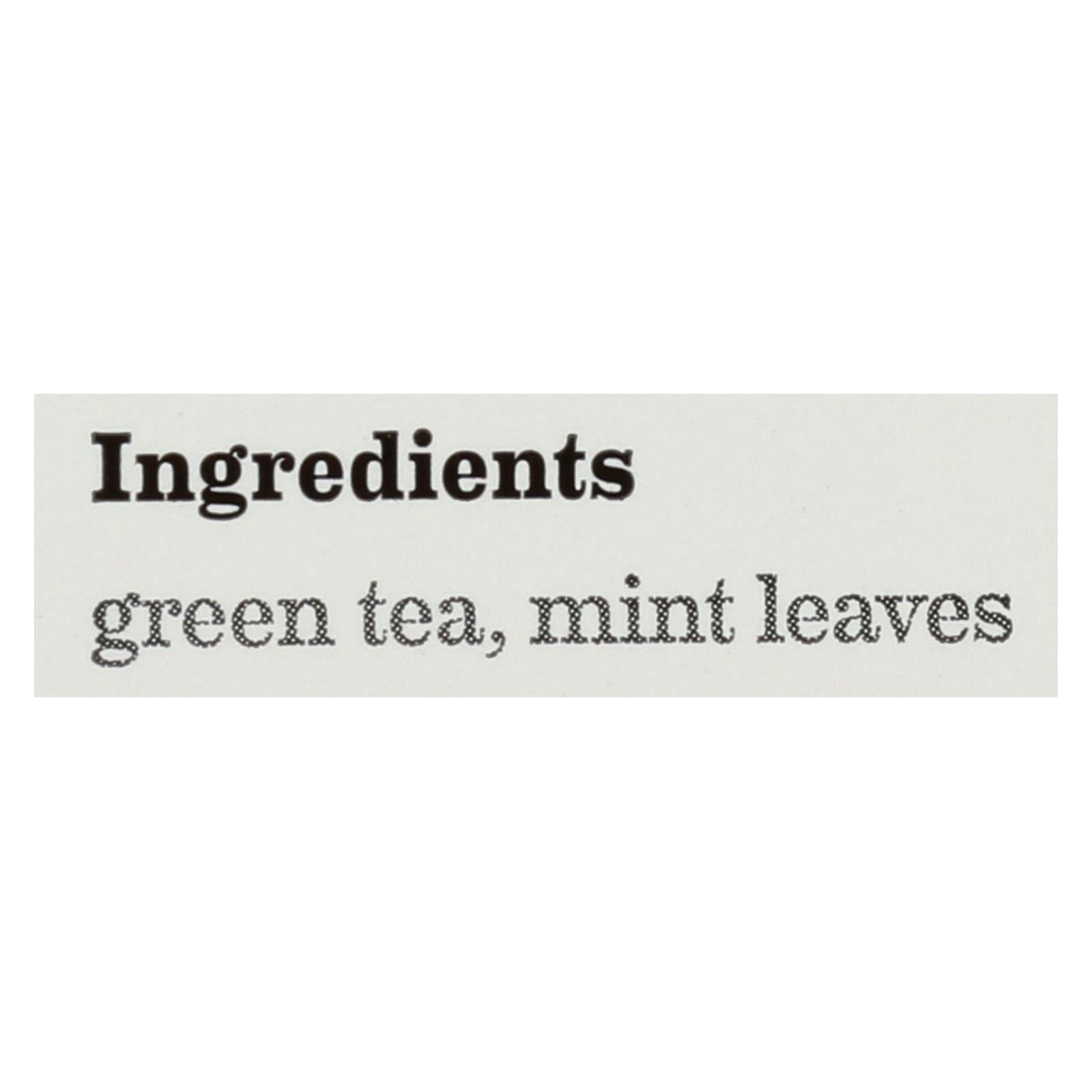 Bigelow Tea Green Tea - With Mint - Case Of 6 - 20 Bag | OnlyNaturals.us