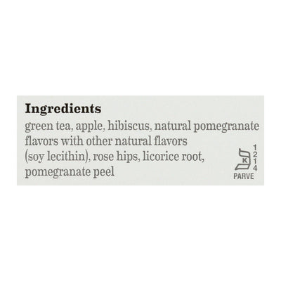 Bigelow Tea Green Tea - With Pomegranate - Case Of 6 - 20 Bag | OnlyNaturals.us