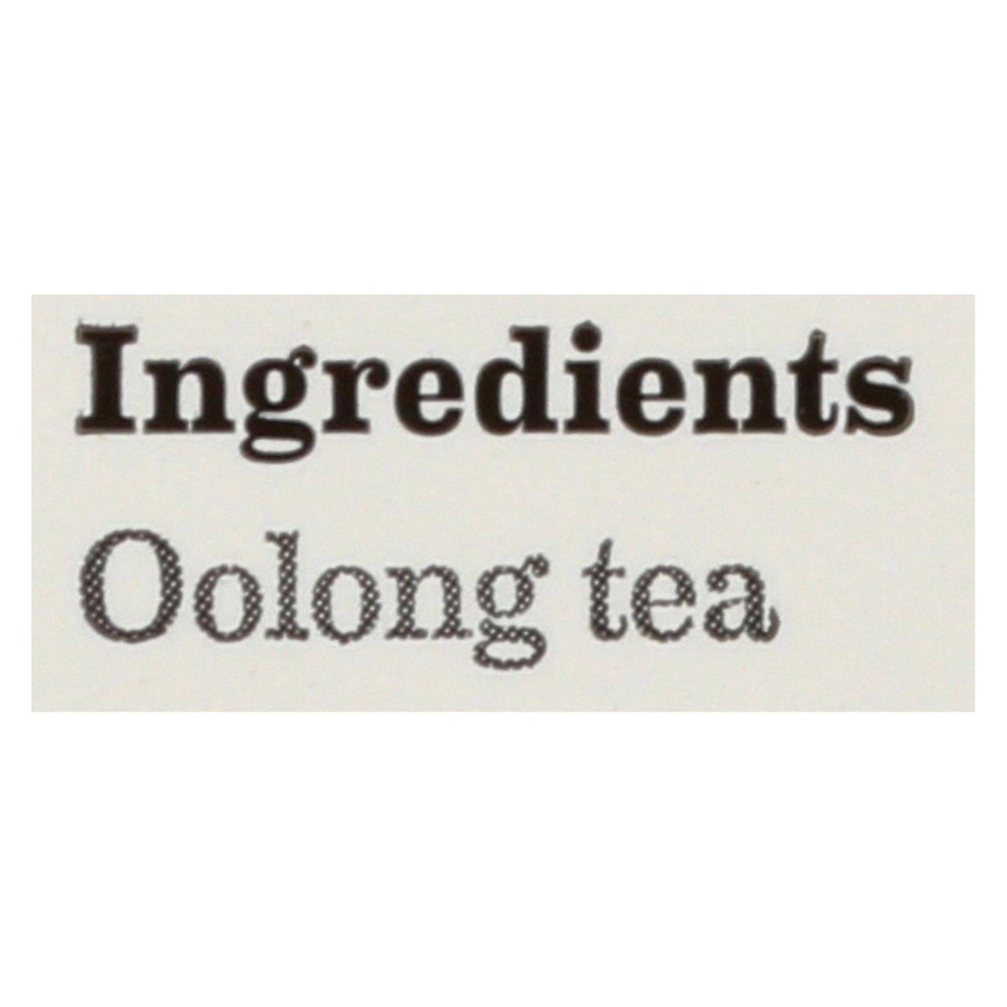 Buy Bigelow Tea Tea - Oolong - Case Of 6 - 20 Bag  at OnlyNaturals.us