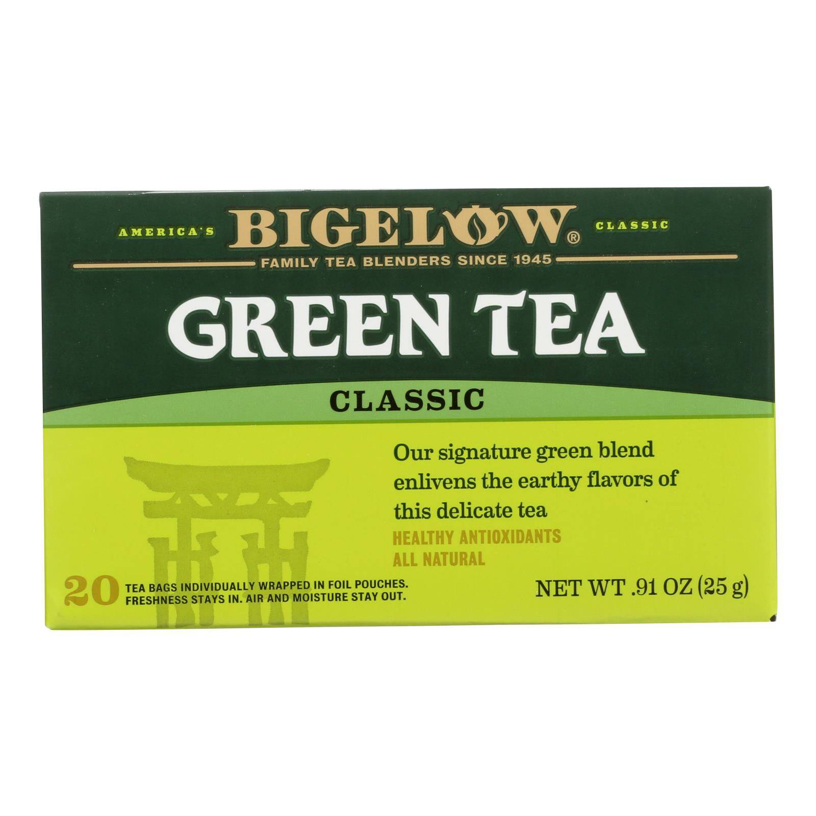 Buy Bigelow Tea Green Tea - Classic - Case Of 6 - 20 Bag  at OnlyNaturals.us