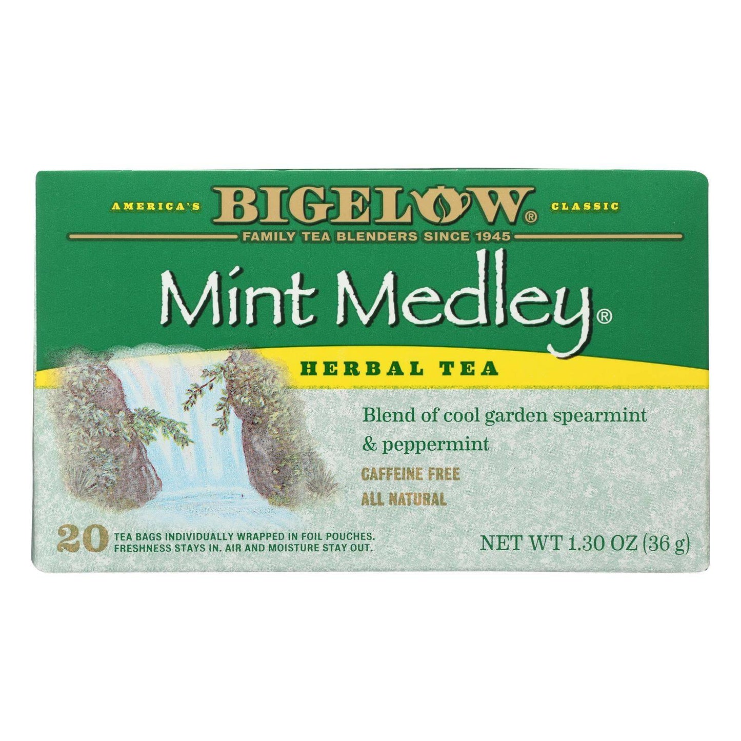 Buy Bigelow Tea Herbal Tea - Mint Medley - Case Of 6 - 20 Bag  at OnlyNaturals.us