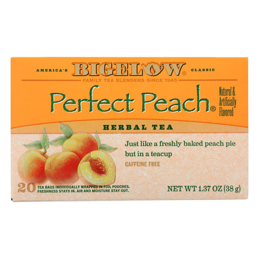 Buy Bigelow Tea Tea - Peach - Case Of 6 - 20 Bag  at OnlyNaturals.us