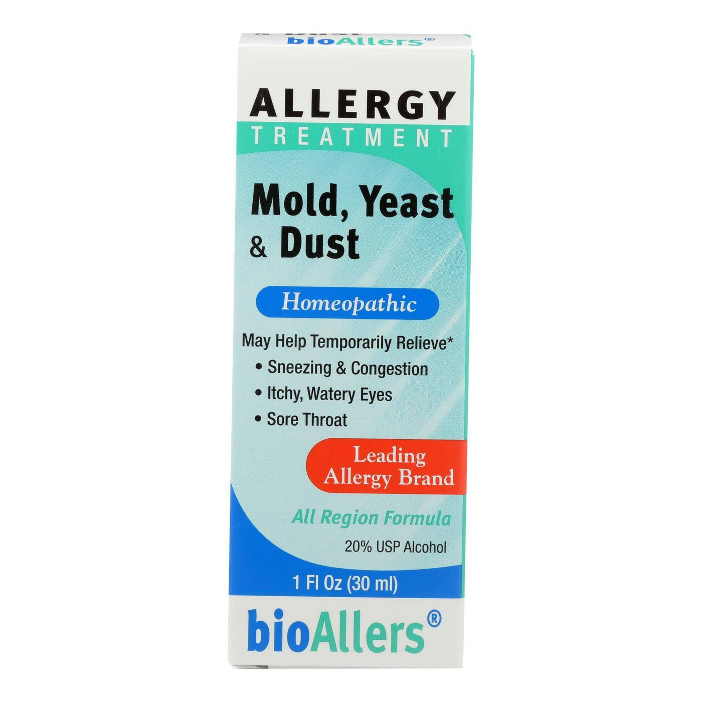 Buy Bio-allers - Allergy Treatment Mold Yeast And Dust - 1 Fl Oz  at OnlyNaturals.us