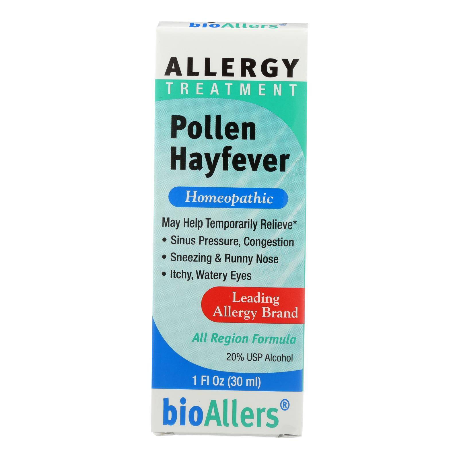 Bio-allers - Pollen Hay Fever - 1 Oz | OnlyNaturals.us
