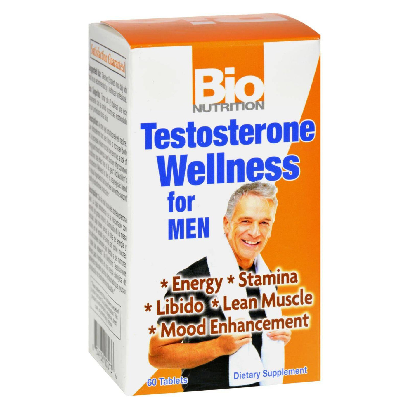 Buy Bio Nutrition - Testosterone Wellness For Men - 60 Tablets  at OnlyNaturals.us