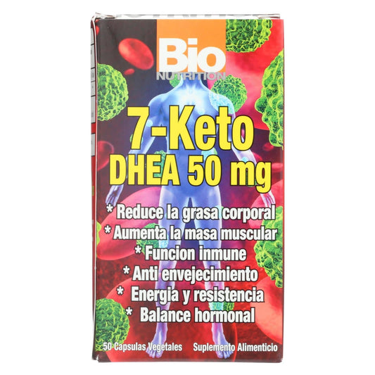 Buy Bio Nutrition - 7 Keto Dhea 50 Mg - 50 Vegetarian Capsules  at OnlyNaturals.us