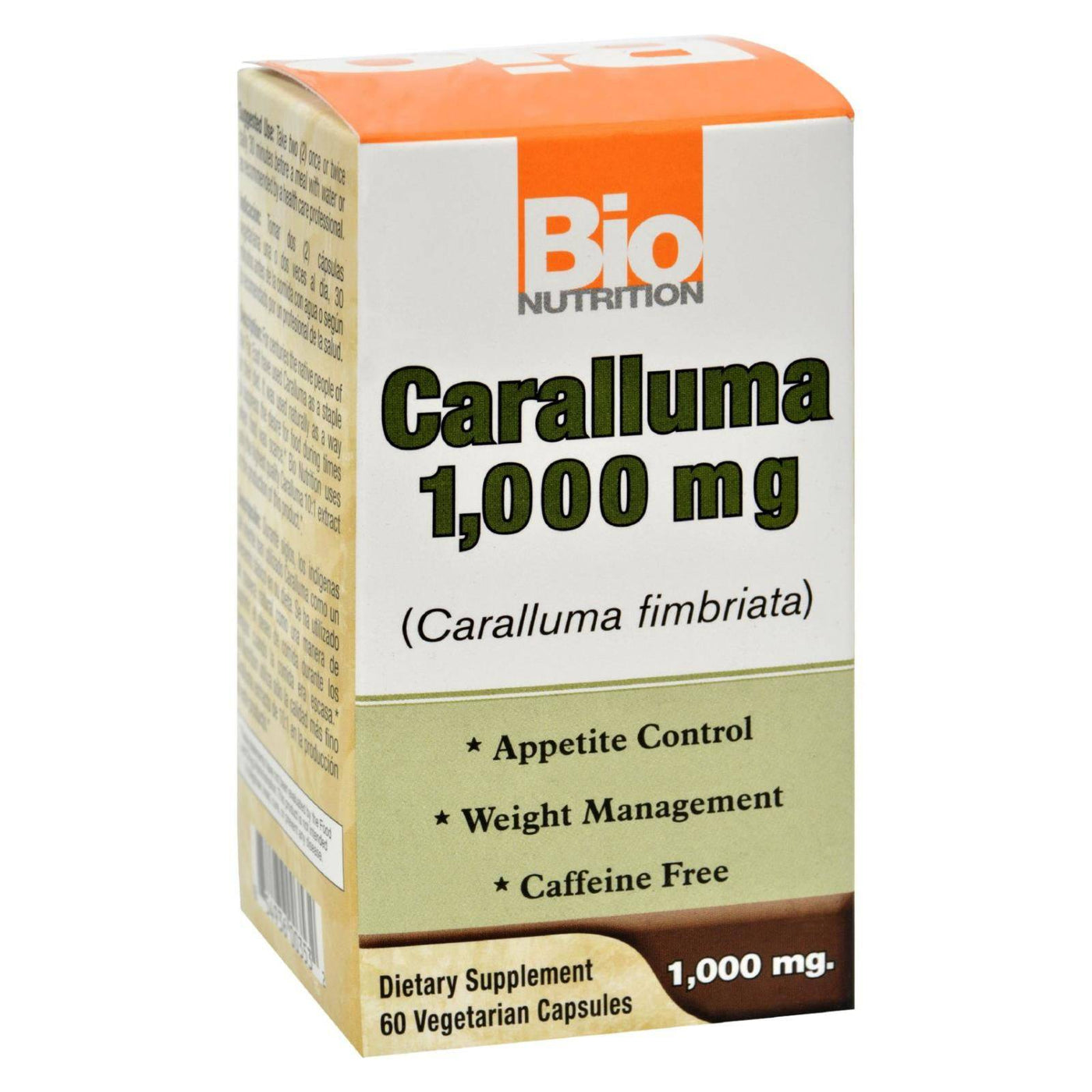 Bio Nutrition - Caralluma - 1000 Mg - 60 Vegetarian Capsules | OnlyNaturals.us
