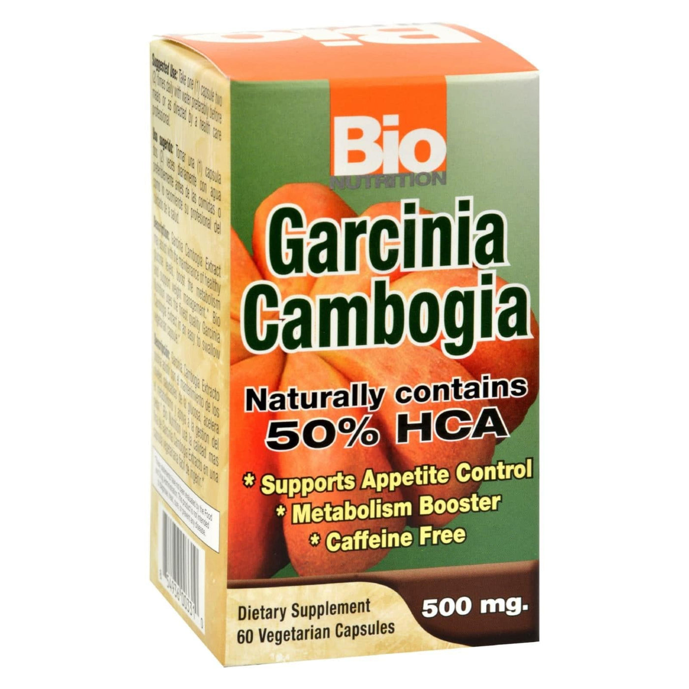 Bio Nutrition - Garcinia Cambogia 500mg - 60 Vcaps | OnlyNaturals.us