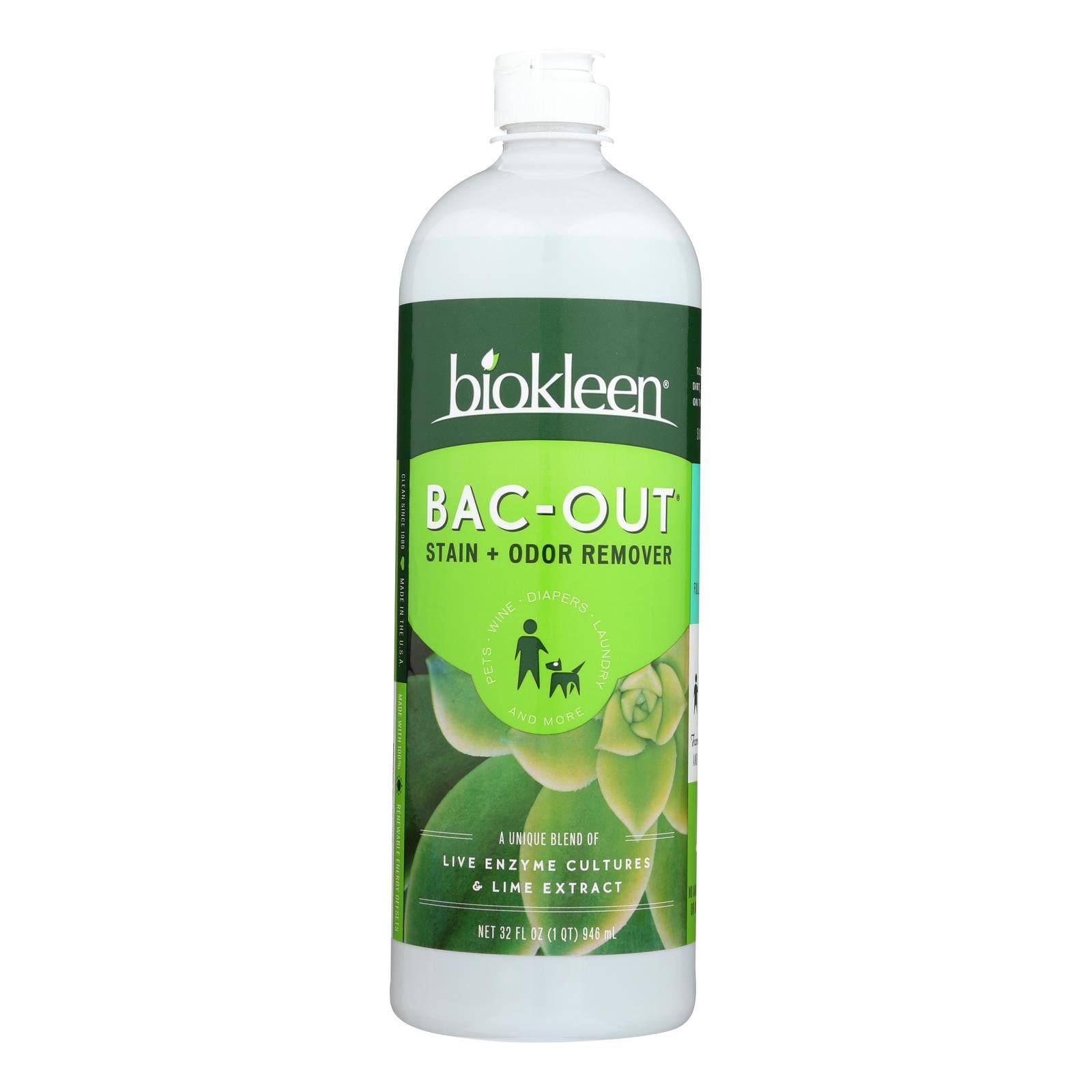 Biokleen - Stain+odor Rmvr Bac-out - Case Of 6-32 Fz | OnlyNaturals.us