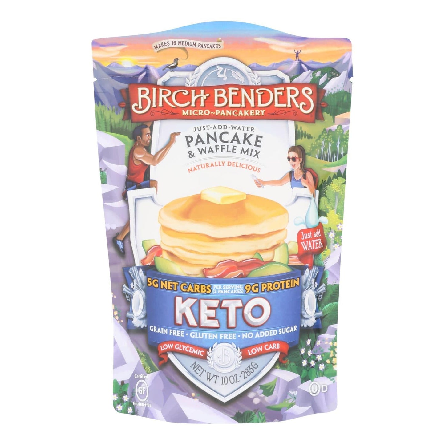 Birch Benders - Pancake&wffl Mix Keto - Case Of 6 - 10 Oz | OnlyNaturals.us