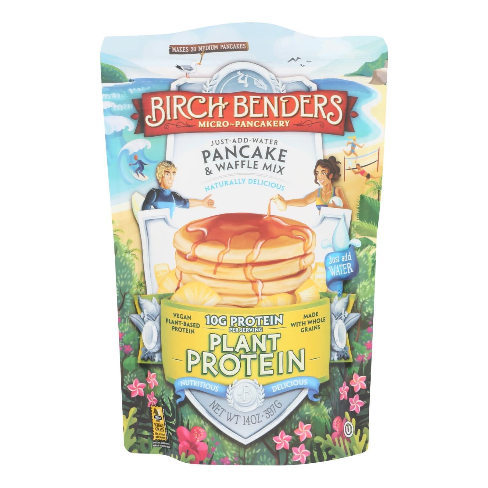 Birch Benders - Pnck@wfl Mix Plnt Protn - Case Of 6 - 14 Oz | OnlyNaturals.us