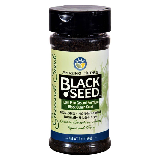 Black Seed Black Cumin Seed - Ground - 4 Oz | OnlyNaturals.us