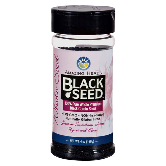 Black Seed Black Cumin Seed - Whole - 4 Oz | OnlyNaturals.us