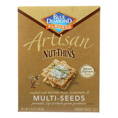 Buy Blue Diamond - Artesion Nut Thins - Multi Seed - Case Of 12 - 4.25 Oz.  at OnlyNaturals.us