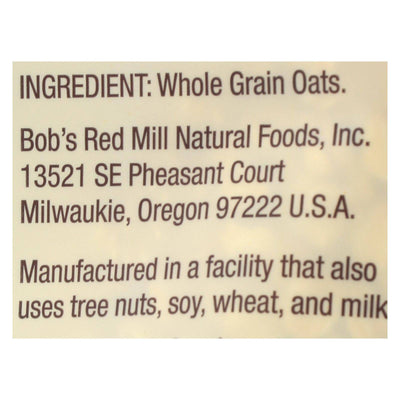 Bob's Red Mill - Rolled Oats - Extra Thick - Case Of 4-32 Oz. | OnlyNaturals.us