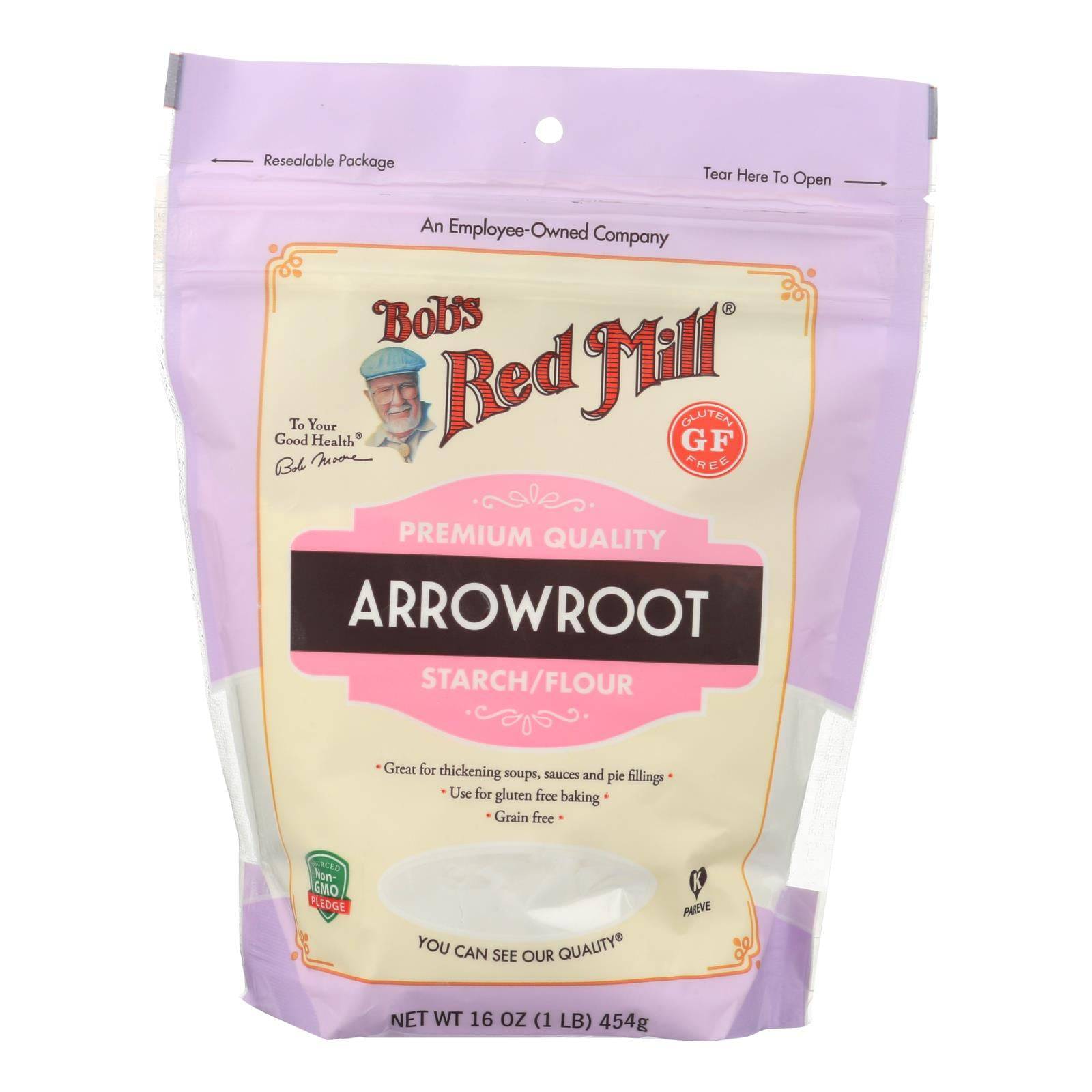 Bob's Red Mill - Arrowroot Starch - Case Of 4-16 Oz. | OnlyNaturals.us