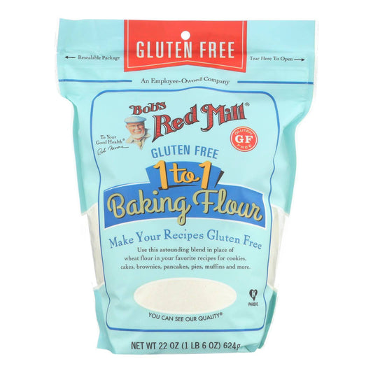 Bob's Red Mill - Baking Flour 1 To 1 - Case Of 4-22 Oz | OnlyNaturals.us