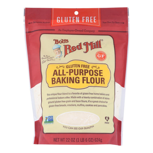 Bob's Red Mill - Baking Flour All Purpose - Case Of 4-22 Oz | OnlyNaturals.us