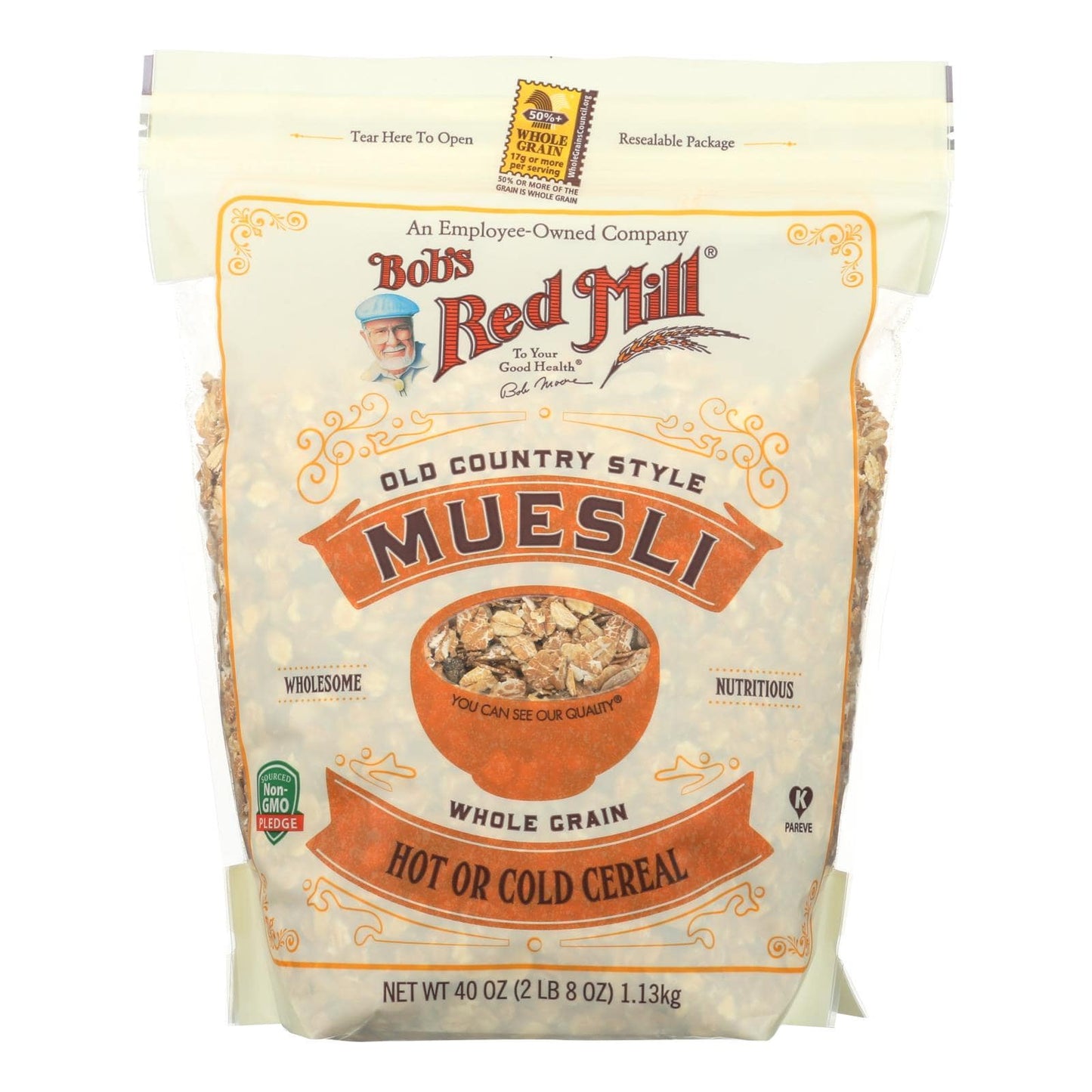 Bob's Red Mill - Cereal - Muesli - Hot Or Cold - Case Of 4 - 40 Oz | OnlyNaturals.us