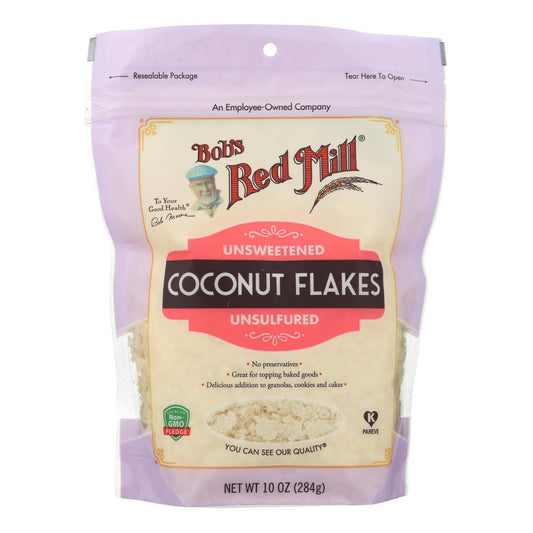 Bob's Red Mill - Coconut Flakes - Case Of 4-10 Oz | OnlyNaturals.us