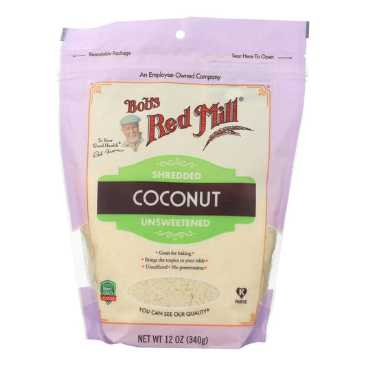 Bob's Red Mill - Coconut Shredded - Case Of 4-12 Oz | OnlyNaturals.us