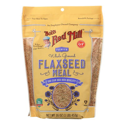 Bob's Red Mill - Flaxseed Meal - Gluten Free - Case Of 4 - 16 Oz | OnlyNaturals.us