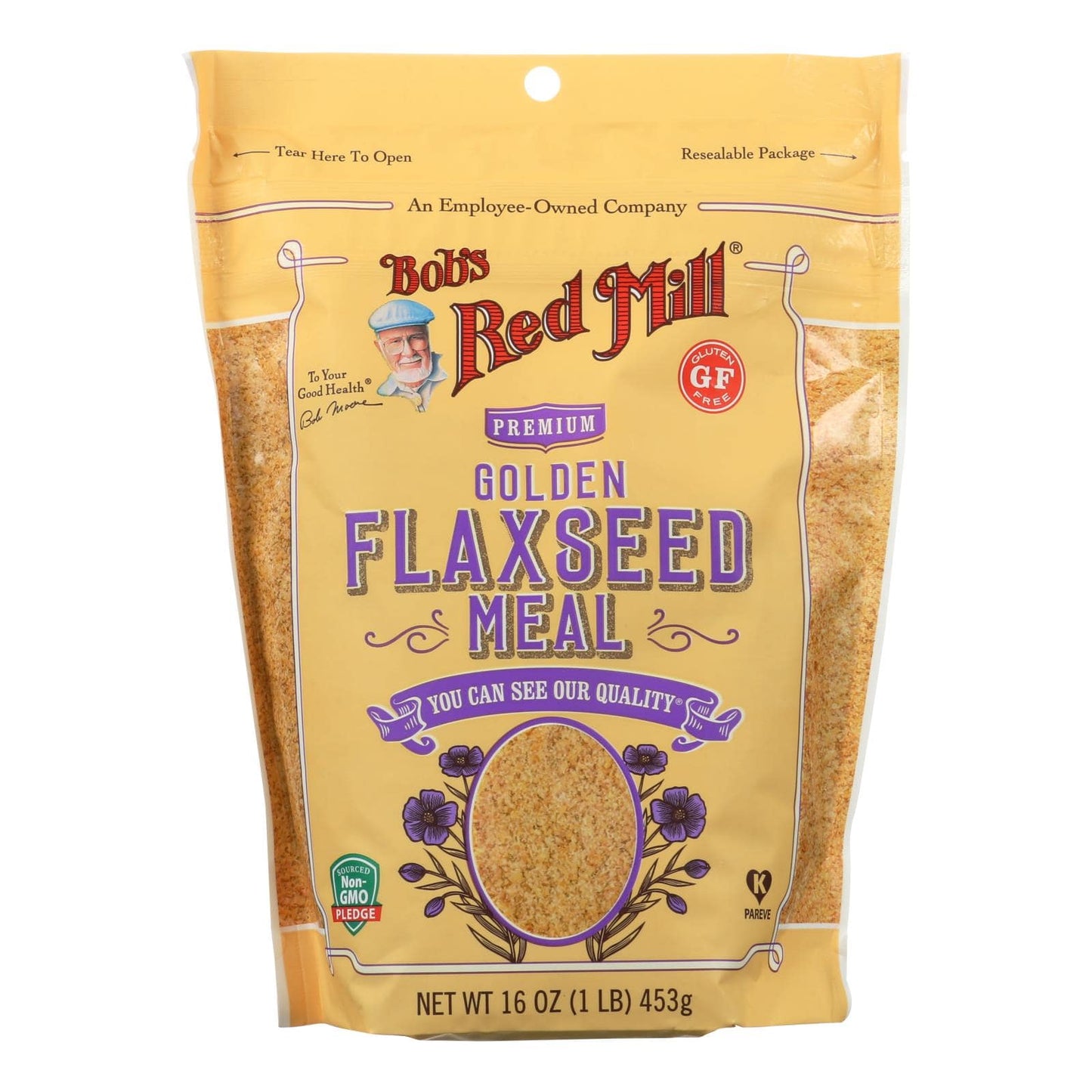 Bob's Red Mill - Flaxseed Meal - Golden - Case Of 4 - 16 Oz | OnlyNaturals.us