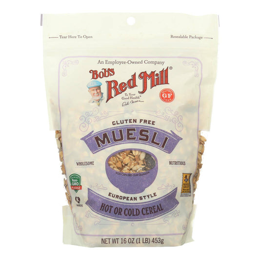 Bob's Red Mill - Muesli Gluten Free - European Style - Case Of 4-16 Oz | OnlyNaturals.us