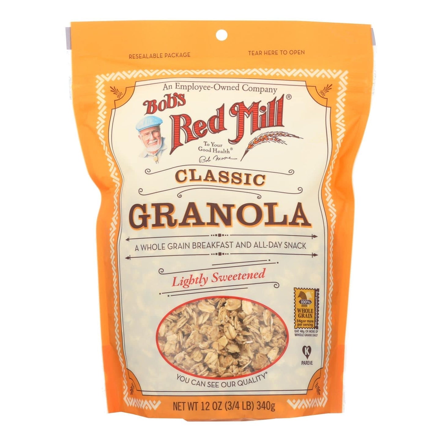 Buy Bob's Red Mill - Natural Whole Grain Granola - 12 Oz - Case Of 4  at OnlyNaturals.us