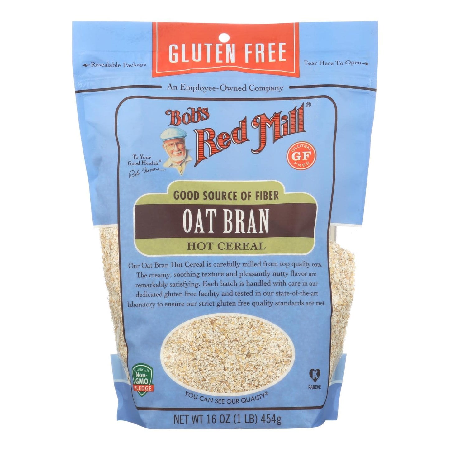 Bob's Red Mill - Oat Bran - Gluten Free - Case Of 4-16 Oz. | OnlyNaturals.us