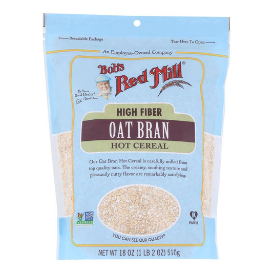 Bob's Red Mill - Oat Bran Hot Cereal - Case Of 4-18 Oz. | OnlyNaturals.us