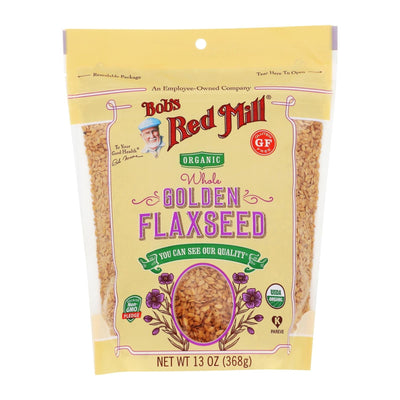 Bob's Red Mill - Flaxseeds Golden - Case Of 4-13 Oz | OnlyNaturals.us