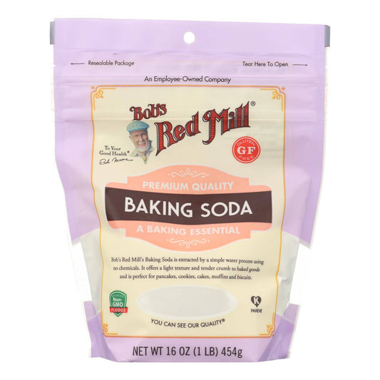 Bob's Red Mill - Baking Soda - Case Of 4-16 Oz | OnlyNaturals.us