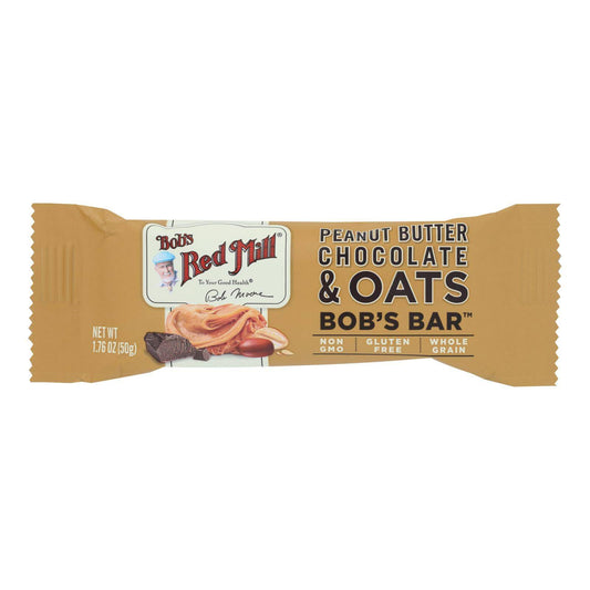 Bob's Red Mill - Bar Pnutbt Chocolate Ots - Case Of 12 - 1.76 Oz | OnlyNaturals.us