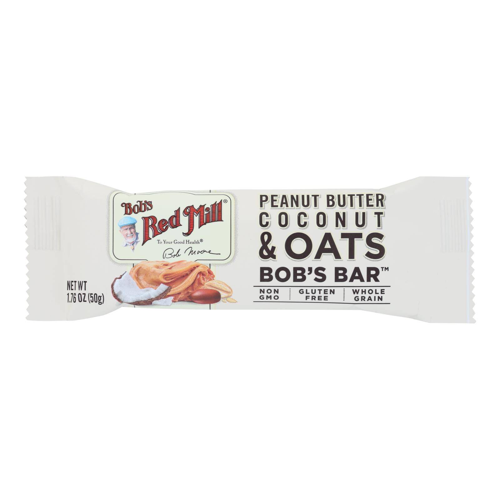 Bob's Red Mill - Bar Pnutbt Coconut Ots - Case Of 12 - 1.76 Oz | OnlyNaturals.us