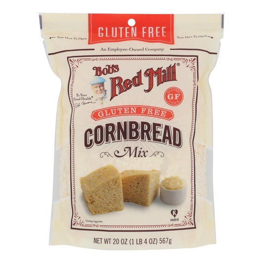 Bob's Red Mill - Cornbread Mix Gluten Free - Case Of 4-20 Oz | OnlyNaturals.us
