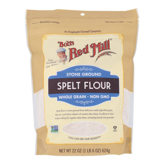 Bob's Red Mill - Flour Spelt - Case Of 4 - 22 Oz | OnlyNaturals.us