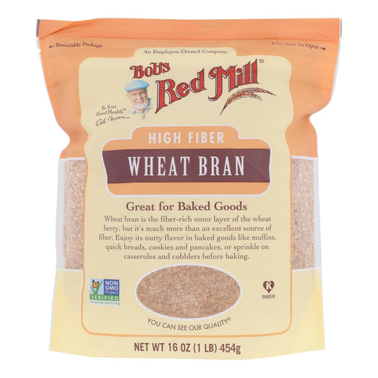 Bob's Red Mill - Wheat Bran - Case Of 4-16 Oz | OnlyNaturals.us