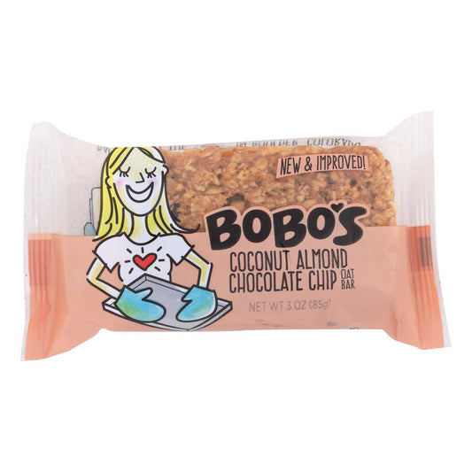 Buy Bobo's Oat Bars - All Natural - Gluten Free - Chocolate Almond - 3 Oz Bars - Case Of 12  at OnlyNaturals.us