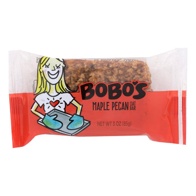 Buy Bobo's Oat Bars - All Natural - Gluten Free - Maple Pecan - 3 Oz Bars - Case Of 12  at OnlyNaturals.us