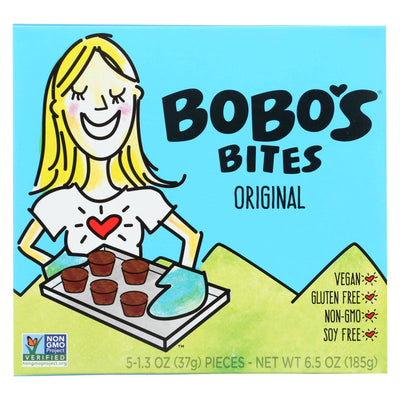 Bobo's Oat Bars - Original Bites - Gluten Free - Case Of 6 - 1.3 Oz. | OnlyNaturals.us