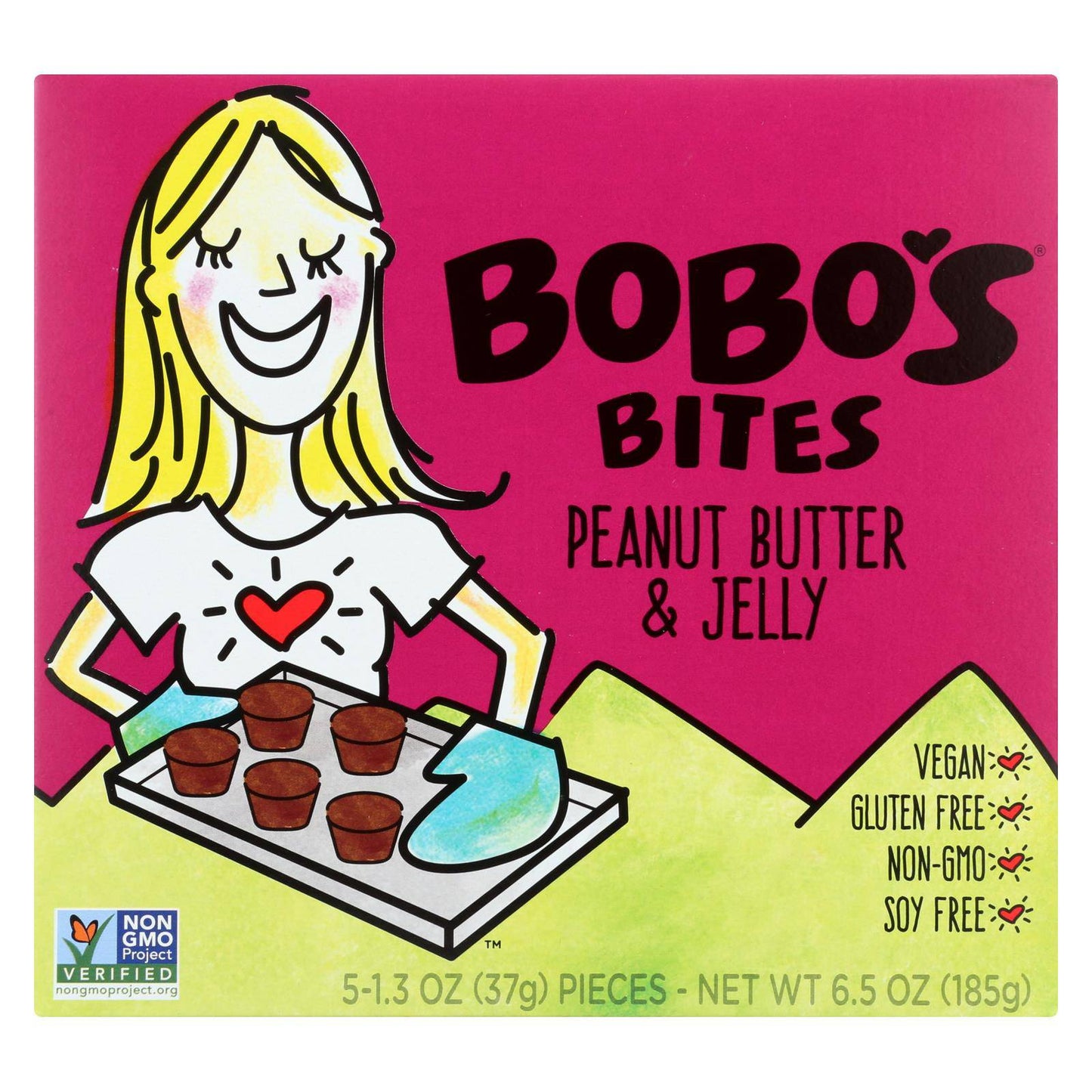 Bobo's Oat Bars - Peanut Butter And Jelly - Gluten Free - Case Of 6 - 1.3 Oz. | OnlyNaturals.us