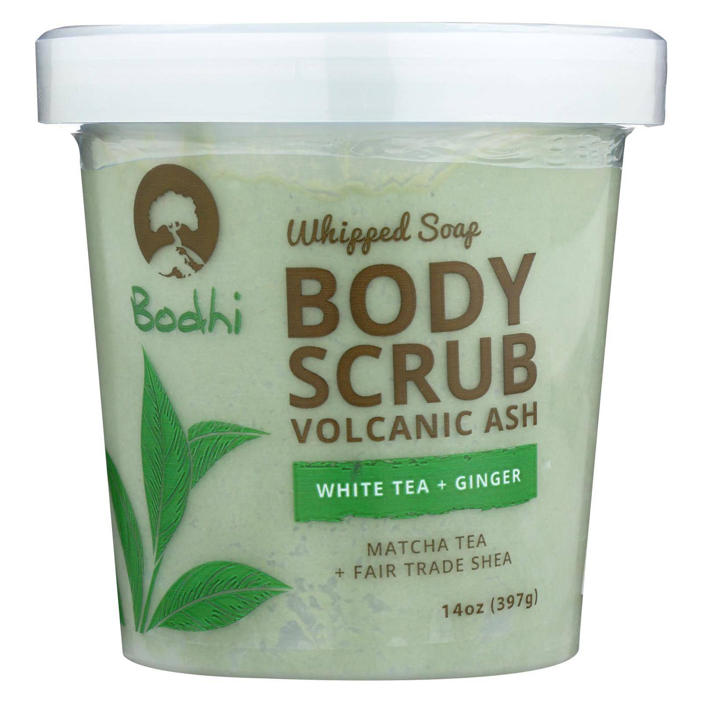 Bodhi - Body Scrub - White Tea And Ginger - Case Of 1 - 14 Oz. | OnlyNaturals.us