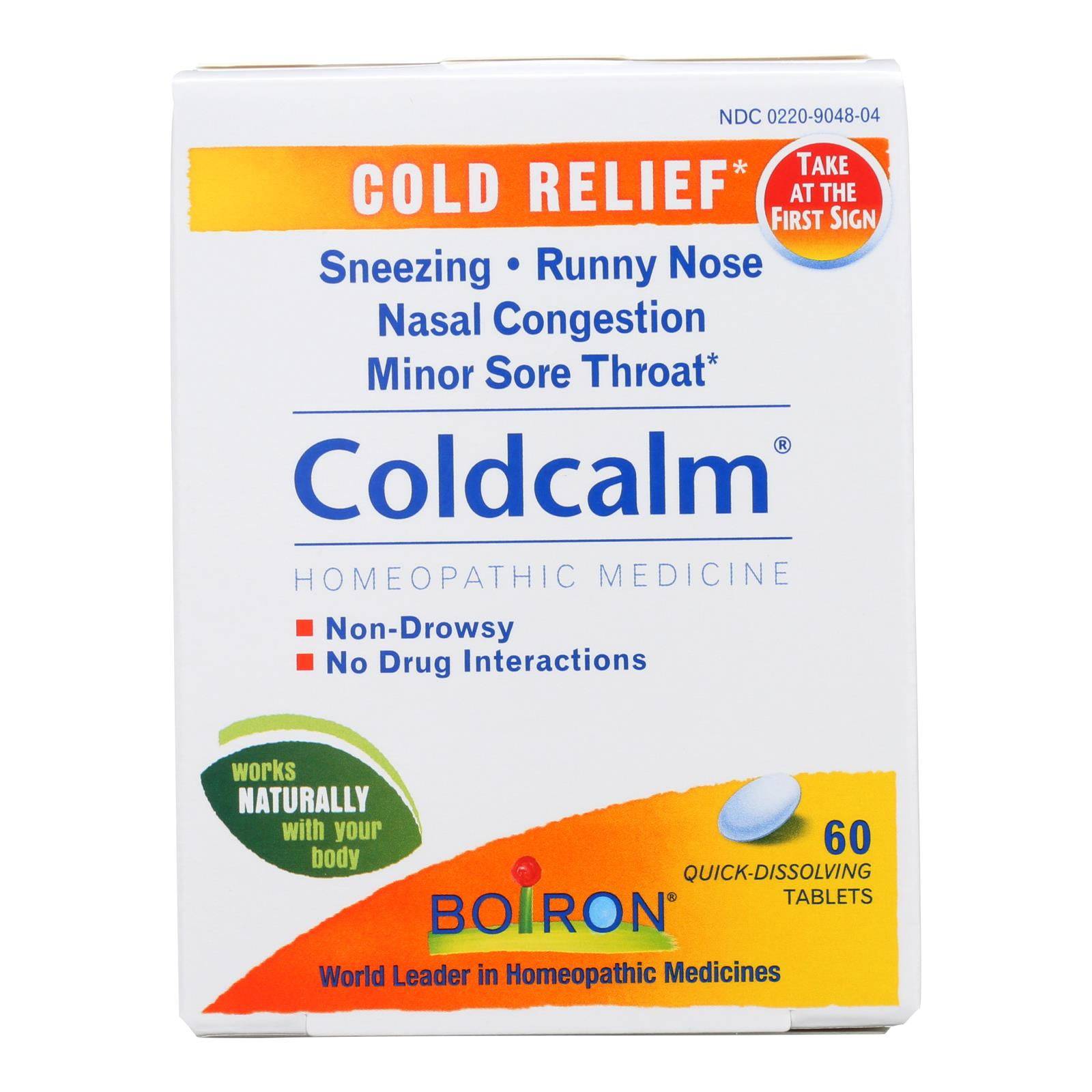 Buy Boiron - Coldcalm Cold - 60 Tablets  at OnlyNaturals.us