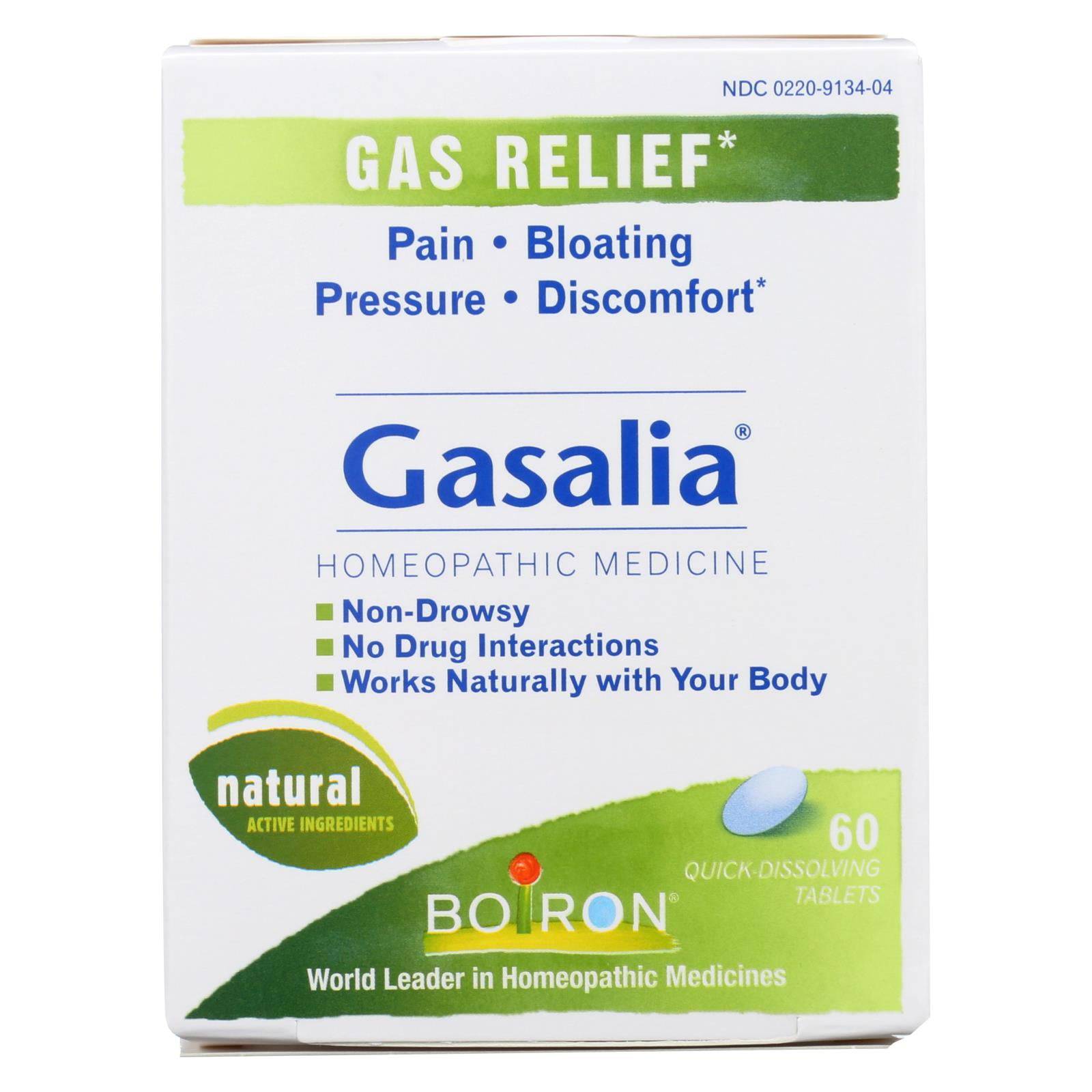 Buy Boiron - Gasalia - 60 Tablets  at OnlyNaturals.us